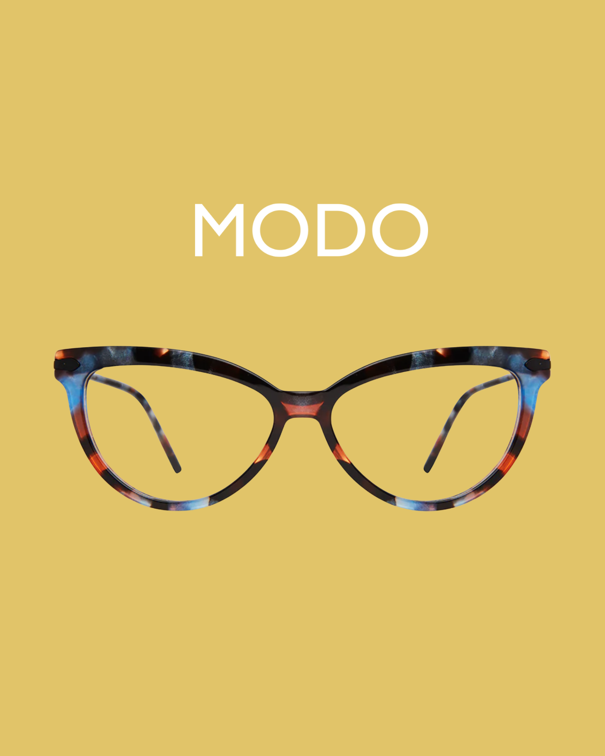 MODO multicolor cat-eye glasses